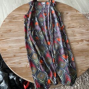 LulaRoe size M long style cardigan